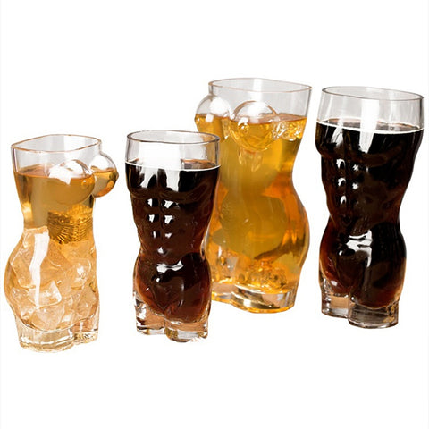 Human Body Shaped Glass (2-in-1 set)