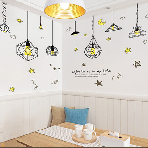 Light-lit-up-in-my-life Wall Sticker