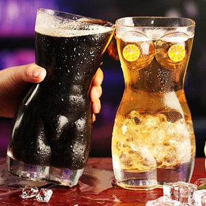 Human Body Shaped Glass (2-in-1 set)